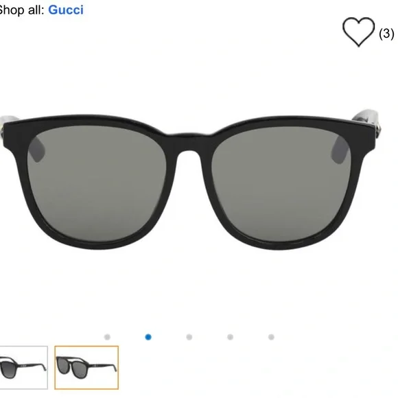Gucci | Accessories | Gucci Womens Gg232sk Black Fashion  display picture 1